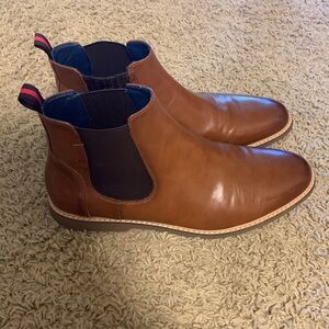 Men’s Steve Madden Slip On Brown Dress Boots/Shoes Size 11